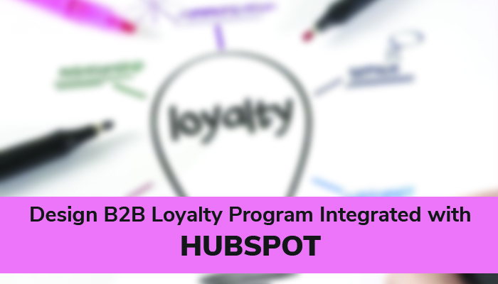 Design B2B Loyalty Program Integrated With HubSpot