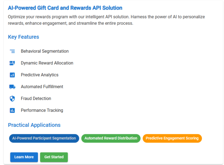 Optimize Your Rewards with an AI-Powered Gift Card and Rewards API ...